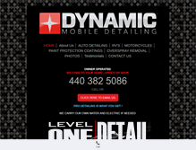 Tablet Screenshot of dynamiccardetail.com